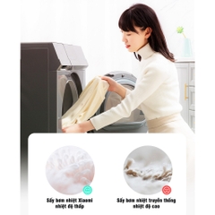 Máy Giặt Sấy Mijia Pro Blue Oxygen 2 Tầng Giặt Sấy Bơm Nhiệt 10Kg +10Kg