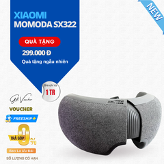 Máy Massage Mắt Xiaomi Momoda SX325 360 Độ Tích Hợp Nghe Nhạc Công Suất 5W - Hàng Nhập Khẩu