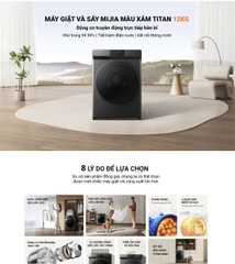 Máy Giặt Sấy Xiaomi Mijia MJ303 Pro - Giặt 12Kg, Sấy 9Kg - Tự Căn Nước Giặt