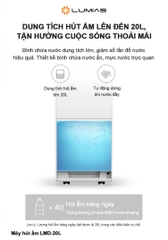 Máy Hút Ẩm Lumias LMD-20L - Bản Quốc Tế
