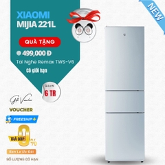 Tủ Lạnh Xiaomi Mijia 221L BCD-221WMD 3 Cánh, Ngăn Đông Mềm