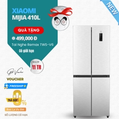 Tủ Lạnh Xiaomi Mijia 410L 4 Cánh - Màu Bạc, Tiết Kiệm Điện