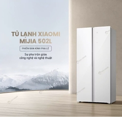 Tủ Lạnh Xiaomi Mijia 502L 2 Cánh – Kính Pha Lê, Ngăn Đông Mềm
