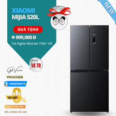 Tủ Lạnh Xiaomi Mijia 520L 4 Cánh – Siêu Mỏng, 18 Ngăn Chứa