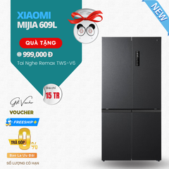 Tủ Lạnh Xiaomi Mijia 606L 4 Cánh – Ion Khử Khuẩn, Ngăn Đông Mềm