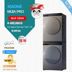 Máy Giặt Sấy Mijia Pro Blue Oxygen 2 Tầng Giặt Sấy Bơm Nhiệt 10Kg +10Kg