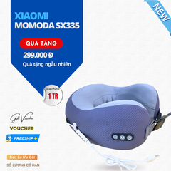 Gối Massage Xiaomi Momoda SX335 Gồm 6 Chế Độ Khác Nhau - Hàng Nhập Khẩu