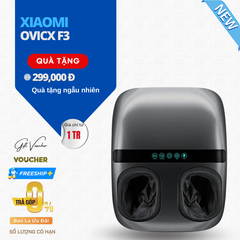 Máy Massage Chân Bấm Huyệt Xiaomi XGEEK F3 Xoa Bóp 360 Độ Chế Độ Sưởi Ấm Công Suất 4W - Hàng Nhập Khẩu