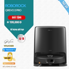 Robot Hút Bụi Lau Nhà Roborock Qrevo 2 Pro Lực Hút 25.000 Pa - Bản Quốc Tế