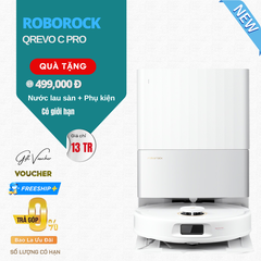 Robot Hút Bụi Lau Nhà Roborock Qrevo C Pro - Bản Quốc Tế