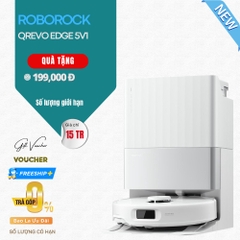 Robot Hút Bụi Lau Nhà Roborock QRevo Edge 5V1 - Bản Quốc Tế