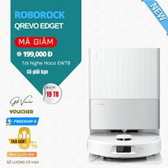 Robot Hút Bụi Lau Nhà Roborock Qrevo EdgeT – Bản Quốc Tế