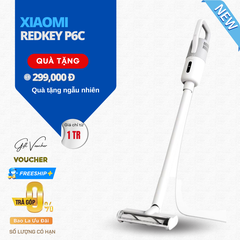 Máy Hút Bụi Cầm Tay Xiaomi Redkey P6C - Có Dây Lực Hút 17.000 Pa Công Suất 600 W - Hàng Chính Hãng