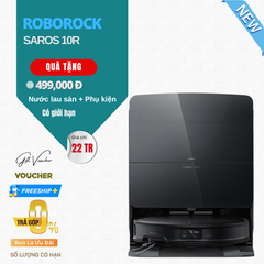 Robot Bút Bụi Lau Nhà Roborock Saros 10R - Bản Quốc Tế