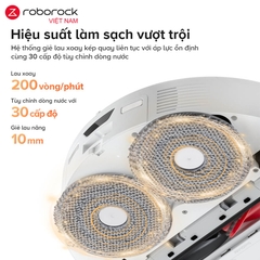 Robot Hút Bụi Roborock Q Revo Edge 5V1 - Hàng Chính Hãng