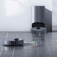 Robot Hút Bụi Lau Nhà Xiaomi Lydsto R1 Diện Tích Hoạt Động 200m2 Công Suất 50 W- Hàng Chính Hãng