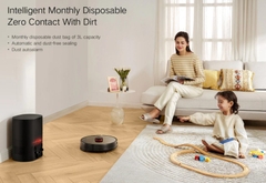 Robot Hút Bụi Lau Nhà Xiaomi Lydsto R1 Diện Tích Hoạt Động 200m2 Công Suất 50 W- Hàng Chính Hãng
