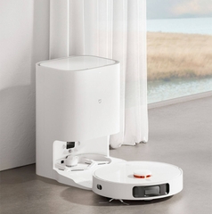 Robot Hút Bụi Lau Nhà XIAOMI Mijia Pro 2 - 2023 Tự Giặt Giẻ, Bơm Nước Và Sấy Khô Nhiệt Độ Cao Diện Tích Hoạt Động 250m2 Lực Hút 4000 Pa Công Suất 60 W  - Hàng Chính Hãng