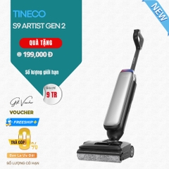 Máy Hút Bụi Lau Sàn Tineco S9 Artist Gen 2 Gập Nghiêng 180°- Bản Quốc Tế