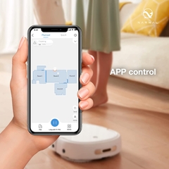 Robot Hút Bụi Lau Nhà Narwal J2 Tự Giặt Giẻ Lau - Kết Nối App