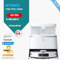Robot Hút Bụi Lau Nhà Ecovacs Deebot T30e Pro Omni - Bản Quốc Tế