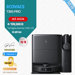 Robot Hút Bụi Lau Nhà Ecovacs T30s Combo Lực Hút 11.000 Pa - Bản Quốc Tế