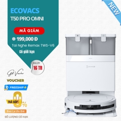 Robot Hút Bụi Lau Nhà Ecovas T50 Pro Omni Lực Hút 15.000 Pa - Bản Quốc Tế