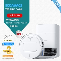 Robot Hút Bụi Lau Nhà Ecovacs Deebot T80 Omni - Bản Quốc Tế