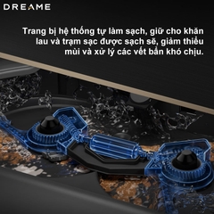 Robot Hút Bụi Lau Nhà Dreame X50 Master Lực 20.000 Pa - Bản Quốc Tế