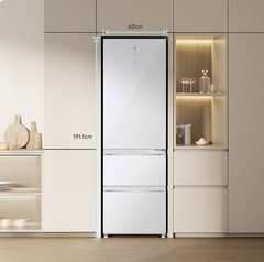 Tủ Lạnh Xiaomi Mijia 400L 3 Cánh, Mặt Đá Pha Lê