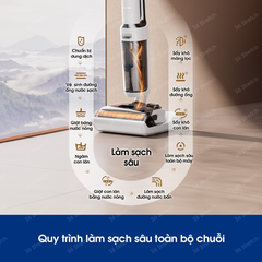 Tineco S6 Stretch Gập Nghiêng 180°, Lực Hút 12.000 Pa - Bản Quốc Tế