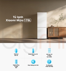 Tủ Lạnh Xiaomi Mijia 175L Cửa 2 Cánh Tiện Lợi Model 2025