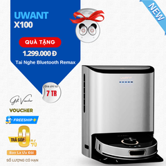 Robot Hút Bụi Lau Nhà Uwant U200 Pro - Bản Nhập Khẩu