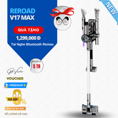 Máy Hút Bụi Xiaomi Redroad V17 Max - Tự Động Hút Rác - Bộ Lọc Kép Lực Hút 26.500 Pa Công Suất 450W - Hàng Chính Hãng
