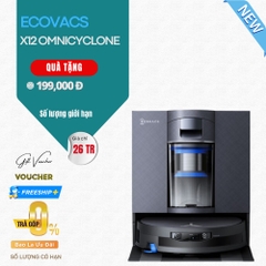 Robot Hút Bụi Lau Nhà Ecovacs Deebot X12 OmniCyclone – Bản Quốc Tế