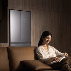 Tủ Lạnh Xiaomi Mijia 603L 4 Cánh - Mặt Kính Nhám, Ngăn Đông Mềm