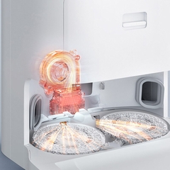 Robot Hút Bụi Lau Nhà Xiaomi Mijia Omni Tự Đổ Rác Giặt Giẻ, Bơm Nước Và Sấy Khô Nhiệt Độ Cao Diện Tích Hoạt Động 250m2 Lực Hút 4000 Pa Công Suất 55 W  - Hàng Chính Hãng