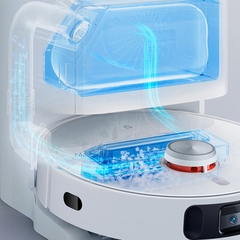 Robot Hút Bụi Lau Nhà Xiaomi Mijia Omni Tự Đổ Rác Giặt Giẻ, Bơm Nước Và Sấy Khô Nhiệt Độ Cao Diện Tích Hoạt Động 250m2 Lực Hút 4000 Pa Công Suất 55 W  - Hàng Chính Hãng