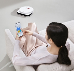 Robot Hút Bụi Lau Nhà Xiaomi Mijia Pro Giặt Khăn Lau Tự Động Diện Tích Hoạt Động 200m2 Công Suất 55 W Áp Suất 3000 Pa - Hàng Chính Hãng