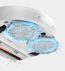 Robot Hút Bụi Lau Nhà Xiaomi Mijia Pro Giặt Khăn Lau Tự Động Diện Tích Hoạt Động 200m2 Công Suất 55 W Áp Suất 3000 Pa - Hàng Chính Hãng