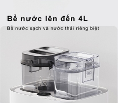 Robot Hút Bụi Lau Nhà Xiaomi Mijia Pro Giặt Khăn Lau Tự Động Diện Tích Hoạt Động 200m2 Công Suất 55 W Áp Suất 3000 Pa - Hàng Chính Hãng