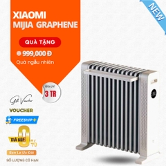 Máy Sưởi Dầu Xiaomi Mijia Graphene 2200W – Bù Ẩm, Kết Nối App Thông Minh