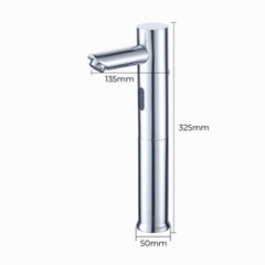 Bộ vòi rửa tay cảm ứng một đường lạnh RC - 8529
