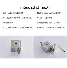 Van xả tiểu nam cảm ứng RC - 8511