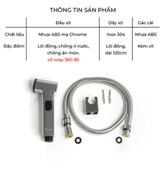 Bộ vòi xịt vệ sinh RC - 080