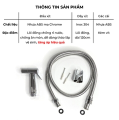 Bộ vòi xịt vệ sinh A - 231