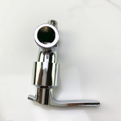 Vòi Xả Hồ Cấp Nước Máy Giặt Xả Rửa Sàn Phòng Tắm, Chất Liệu Đồng Mạ Chrome, Vòi Hồ Tay Gạt RANCO RC-12