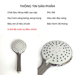 Bát sen tắm cầm tay RC - 013