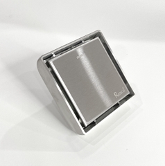 Phễu thoát sàn chống mùi hôi, ga thoát sàn RANCO inox 304 ngăn rác,thoát nước nhanh phi 45.6 RO-450G