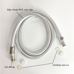 Bộ vòi hoa sen dây nhựa cao cấp FSN 401